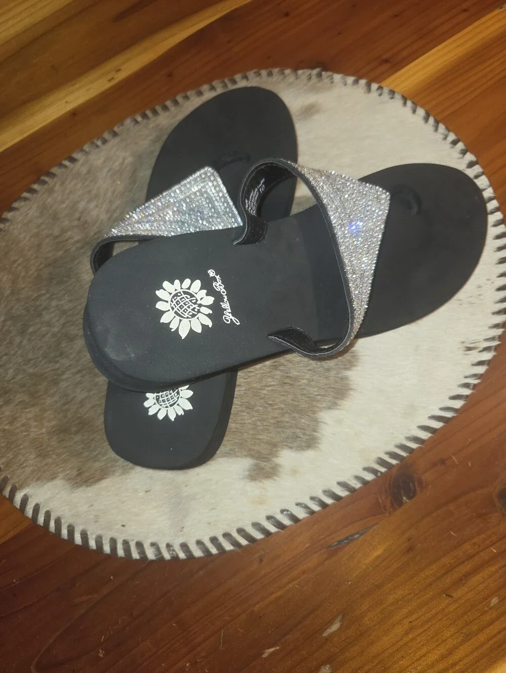 Yellow Box sandals, Size 10, Like new. - Picture 6 of 6